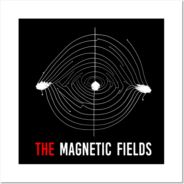 The Magnetic Fields Wall Art by bakuto docher